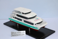 customized model of 29m cataraman ferry